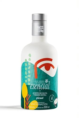 Esencial Verde Temprano Picual - Aceite de Oliva Virgen Extra Picual 500 ml