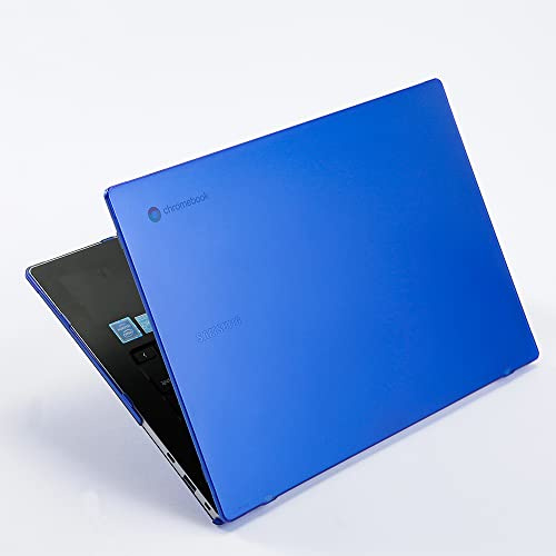 mCover Case Compatible for 2021~2022 14 Samsung Galaxy Chromebook Go XE340XDA XE345XDA Series Laptop Computers ONLY (NOT Fitting Any Other Samsung Models) - Blue