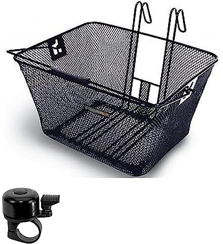Point Lenkerkorb Größe XXL Fahrradkorb Vorderradkorb Korb zum Einhängen inkl. Fahrradklingel