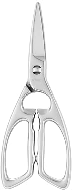 LIVINGO Tijeras de Cocina Resistentes Multiuso Profesionales, Tijeras de cocina Multifunción Acero Inoxidable para Aves, Carne, Pescado, Huesos, Pollo, Barbacoa, Verduras Lavavajilla