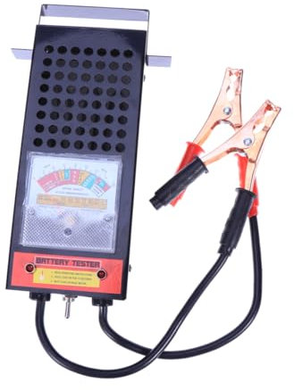 BUGUUYO 12v Battery Tester Indicator Light for Car Amp Load Test for Automotive Repair High Accuracy Battery Condition Starter Motor Diagnosis