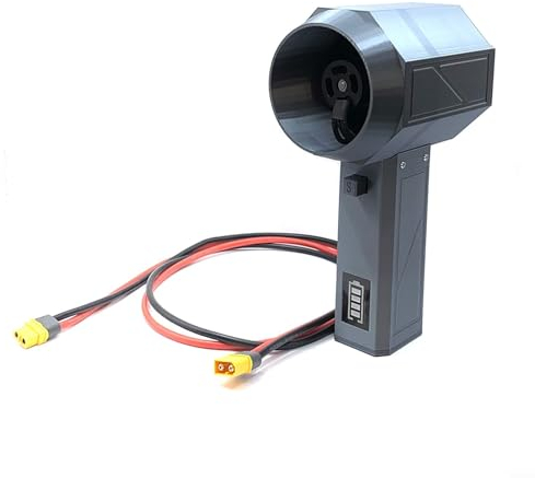 70 mm starkes Turbo-Gebläse, für XT60 2000 W, extra großer Unterspannungsschutz, gewaltsamer Turbo-Lüfter, bürstenloser Schub, 3300 g