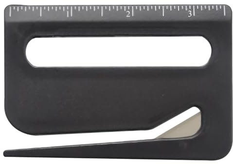 Strumento di apertura della busta, taglierina della busta 'apriscatole,Strumento di taglio del pacco - Apri lettere di carta da imballaggio della cassetta postale con estremità appuntita, lente