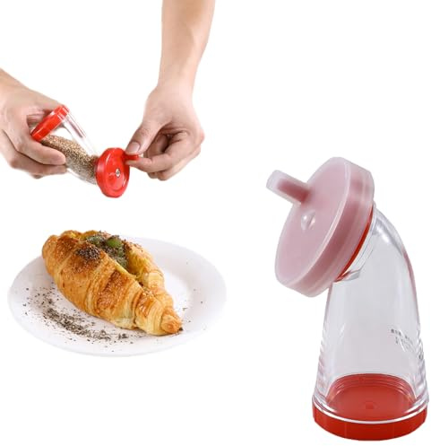 Macina semi di sesamo – Macinino manuale per semi di sesamo, sapore appena macinato, macinino per semi di lino, strumento da cucina facile da usare per insalate, riso e tagliatelle (1 pezzo)
