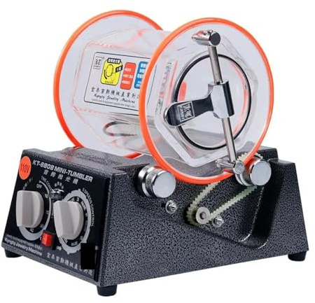 Kt6808 Macchina for lucidatura a tamburo da 3 kg, lucidatrice rotativa for gioielli, for , for Strumenti fai da te