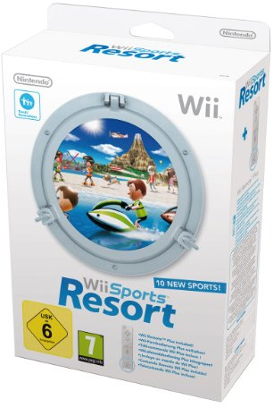 Wii Sports Resort inkl. Remote Plus Controller, weiß