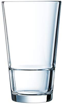 Arcoroc ARC H5641 - Set di 6 bicchieri da long drink, 470 ml, in vetro trasparente