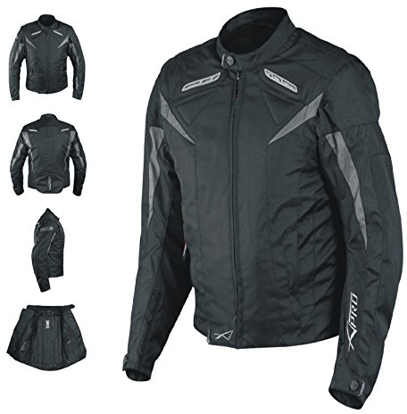 A-pro Lady Femme Blouson Tissu Textile Gilet Thermique Protections CE Veste