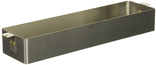 Baldwin 0052.324 Package Size Letter Box Sleeve, Satin Stainless Steel