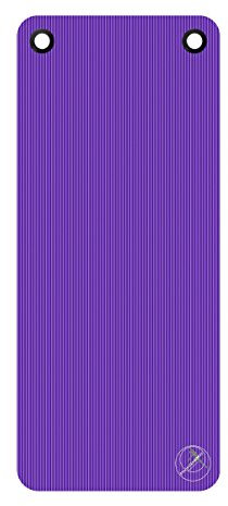 Trendy Sport Unisex Erwachsene Profi Gymnastikmatte Profi 140 x 60 x 1 cm mit Augen, Einheitsgröße