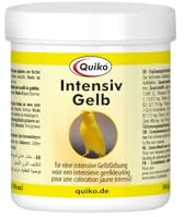Quiko Intensive Gul 50g - Tillskottsfoder för prydnadsfåglar med gul faktor