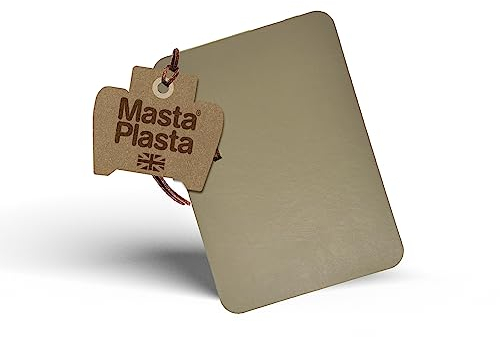 MastaPlasta Sofortig Leder-Reparaturflicken, selbstklebend - Beige - XL: 28 x 20 cm. Erste Hilfe für Sofas, Autositze. Reparieren Sie Löcher, Risse, Verbrennungen, Flecken…