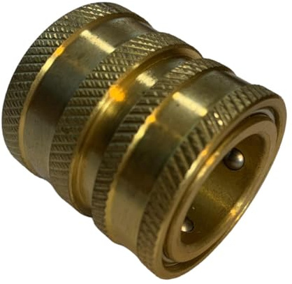 Sellerocity Pressure Washer Quick Connect 1/2 Female Socket X 3/4 Female Garden Hose Connector, Compatible with General D10012