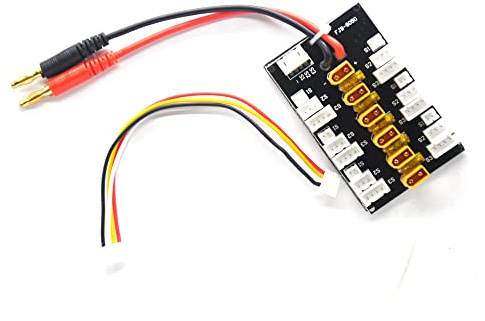 Padarsey Upgraded XT30 Parallel Charging Board for 1S 2S 3S LiPo Batteries Compatible with XT30 JST JST-PH 2.0 Connector LiPo Batteries