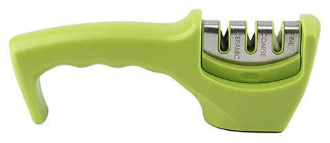 XINGYU Kitchen Knife Sharpener-Level 3sharpening Tool for Repairing, Repairing and Polishing Blades, 3 Sharpening Processes, Non-Slip Base,Matte Finish and User-Friendly Handle, Detachable -
