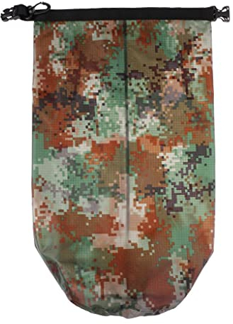 Tubayia 20L Wasserdicht Taschen Packsack Beutel Rucksäcke Drybags für Kanu Schwimmen Camping Wandern Rafting Fisch (Digital Camo)