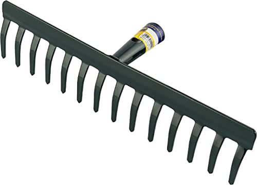 kippen 6020S14 - Rastrello da Giardino a 14 Denti con Attacco Conico