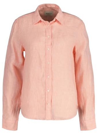 GANT Damen Bluse Regular Linen Chambray