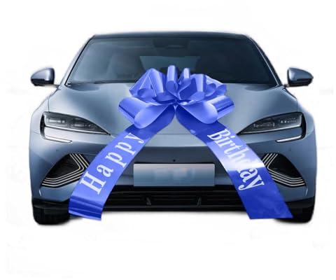 ACONDE Geschenkschleife Groß zur Dekoration Geburtstagsgeschenken - 23in | Als Dekoration Großer Geschenke an Außenverpackung von Autos Kühlschränken oder Fernsehern Anbringbar