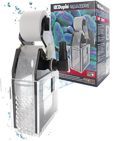Dupla Marin Vliesfilter VF 200 I manueller Filter für Aquarien I Filter für kleine bis mittelgroße Aquarien bis 200L I Rollenfilter für Süß- und Meerwasseraquarien I wartungsarmer Aquarienfilter