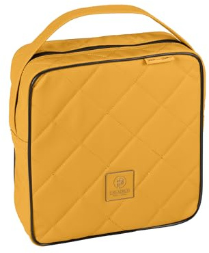 Eskadron Platinum Fleecebandagen Smoky Taupe, Black, golden Yellow, Soft Rouge