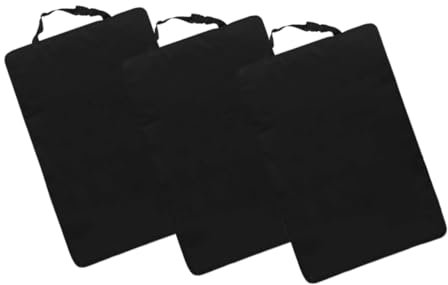 LOPUNER 3pezzi Protezione Per Sedile Auto Posteriore Antiurto e Antisporco Realizzata in Oxford Durevole Adatta Vari Seggiolini Auto Design Elegante e Semplice Da Installare