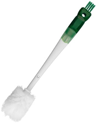 Bojueshaw 5-in-1 Long Handle Bottle Cleaning Brush,Straw Cleaner,Bottle Brushes for Baby Bottles,Glass Cups,Lids,Straws(Green)