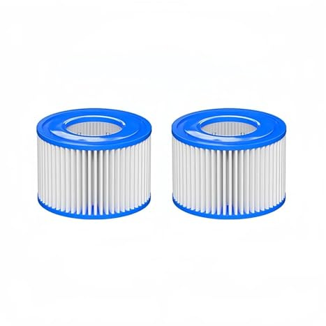 ZWFYJEWU Cartucho De Filtro For Jacuzzi Tipo Vi, Compatible con Bestway, Lay-Z-SPA, SaluSpa, Bombas De Piscina 90352E, 58323E Y 58323.(2pcs)