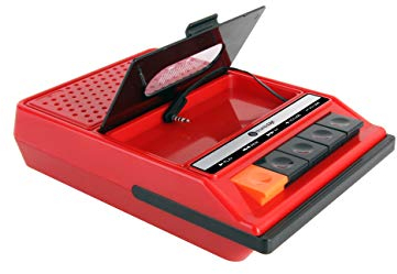 Thumbs Up IREC iRecorder Retro Tape Recorder (Dockingstation), rot