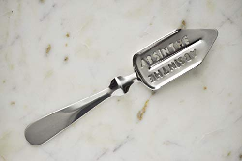Cuillère à Absinthe, Estampée « Absinthe » par Bonnecaze Absinthe & Home et 10 Morceaux de Sucre …