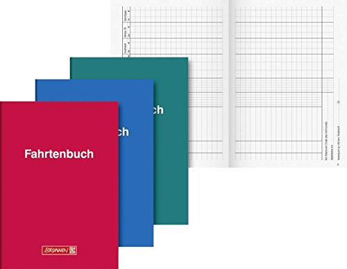 Brunnen Fahrtenbuch (2er Pack, A5 Softcover)