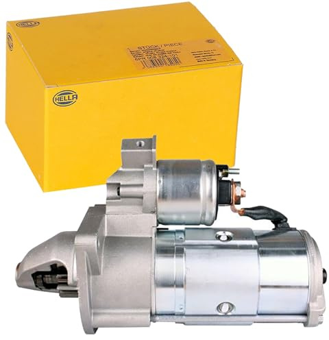 HELLA 8EA 012 526-221 Starter/Anlasser - 12V - 2.5kW | Kompatibel mit: CITROËN JUMPER I Bus, JUMPER I Bus, JUMPER I Kasten, JUMPER I Kasten, JUMPER I Pritsche/Fahrgestell
