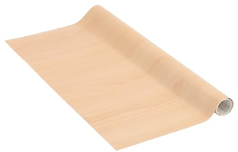 Venilia Klebefolie | Buche Holzoptik Braun | 45 cm x 1,5 m, Stärke 95μ | selbstklebende Möbel-Folie, Dekofolie, Tapete, Küchenfolie | ohne Phthalate | Made in EU