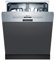 NEFF S145HAS29E N50 Lavavajillas parcialmente integrado, 60 cm, Home Connect, Chef 70°, Favourite, 6 programas