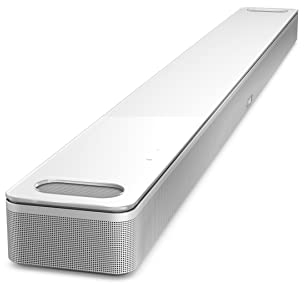 Barre de Son Bose Smart Soundbar 900 Dolby Atmos avec contrôle Vocal Via Alexa, Blanc