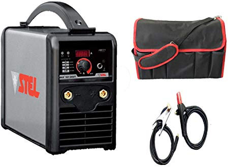SALDATRICE INVERTER STEL MAX 161 DGT ELETTRODO TIG PROFESSIONALE KIT CAVI+BORSA [ferramenta.pro]