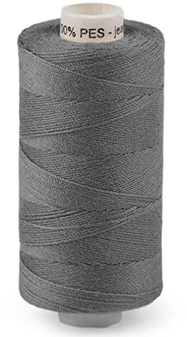 200 Meter Jeansnähgarn - Tex: 30x3 - Garnstärke: 0,5 (Grau-Trüb)