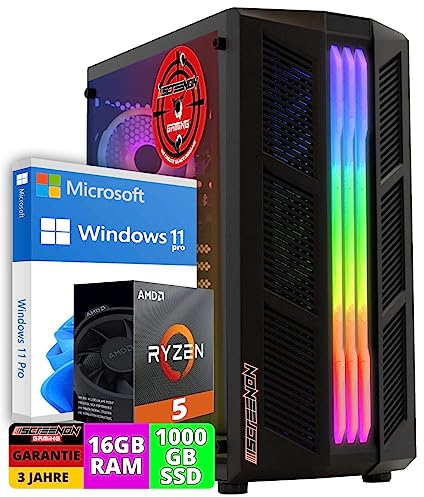 ScreenON - Ryzen 5 5600G - 1TB M.2 SSD - Onboard Radeon Vega 7 - GamePC.A40113 - WiFi