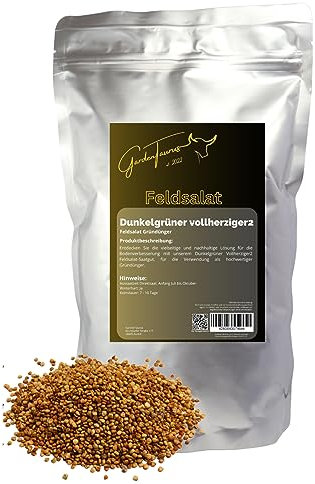 GardenTaurus® Feldsalat essbarer Gründünger, Inhalt für 100m², erzeugt viel Blattmasse, ideal als Gründüngung und zur Ernte, essbarer Salat (100m²)