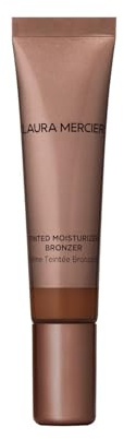 Laura Mercier Tinted Moisturizer Bronzer: Long Lasting Sheer Cream Bronzer, Weightless, Buildable Coverage, 12 HR Hydrating Wear, Non-Comedogenic, 6 Shades for All Skin Tones, Sunstone