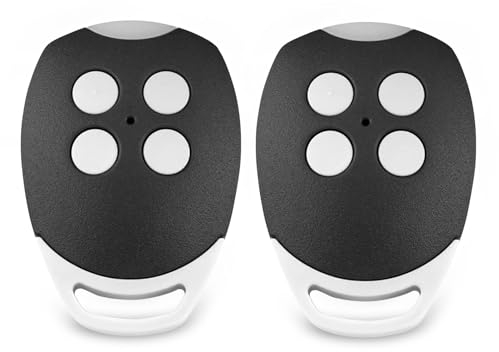 Telecomando per porta del garage, compatibile con Ditec GOL4 BIXLP2, BIXLS2, BIXLG4, apriporta del garage, trasmettitore manuale 433 MHz (2 pezzi)