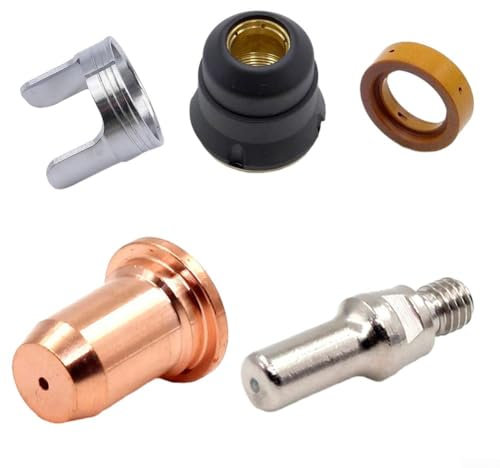 24 stücke Plasmaschneider Spitze Düse Elektrode Schneiden Verbrauchsmaterial Zubehör für IPT-60 PT60 PT40 IPT-40 Taschenlampe