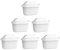 Waterdrop Water Filter Cartridges, Water Filter Replacement for Brita® Maxtra Pro® All-in-1, Maxtra+® Plus, Compatible with Brita® Marella® Water Filter Jug, TÜV SÜD, NSF Certified (6)