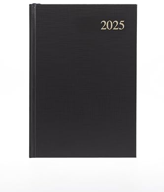 Collins Essential Wochenansicht 2025, Schwarz