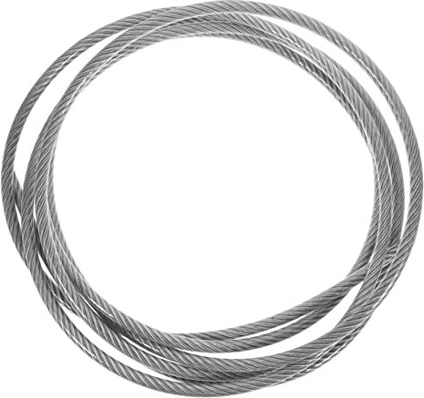 FUNOMOCYA Stahlseil Aus Edelstahl 304 Pvc-beschichtetes Drahtkabel 3/8 Drahtseil Hängedraht Für Bilderrahmen Kabelgeländer-set