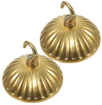 Alipis 2pcs Vintage Chandelier Ceiling Plate Hooks Pendant Light Ceiling Lamp Holder Fixing Garden Hooks for Lanterns
