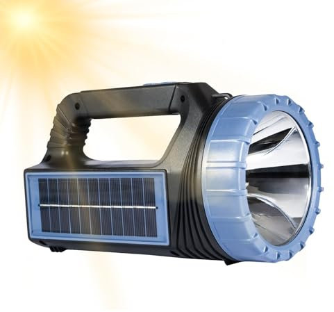 Lampe Torche Solaire LED Équipement de Camping de Survie Imperméable