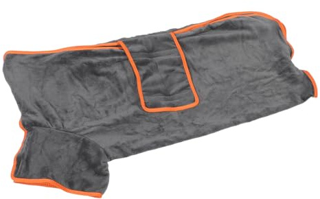 Hundebademantel, Schnell Eingedickter Hundetrocknungsmantel Vollständig Verpackt Weiche Polyester für den Pool (XL)