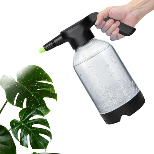 Spruzzatore A Schiuma Con Pompa Per Il Lavaggio Delle Automobili - 2L Bottiglia Spray A Batteria Per Nebulizzatore Piante,Annaffiatoio Ricaricabile per Piante da Giardino Casa e Interni