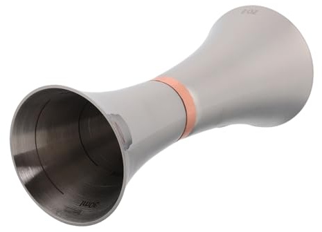 Healifty Jigger Medidor Inoxidable Doble Capacidad con Diseño Ergonómico para Bar y Cocina Taza Medidora Precisa y Duradera para Cócteles y Líquidos